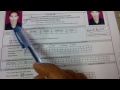 How to fill Pan card form Offline in Hindi - YouTube