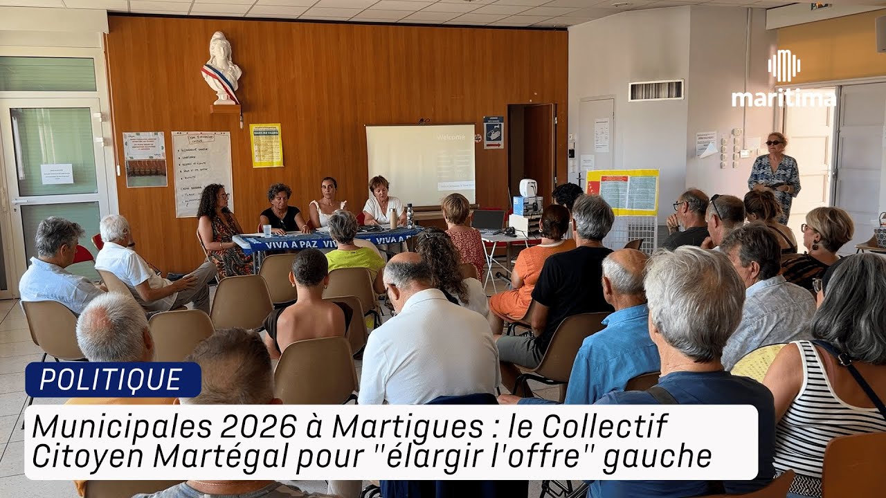 Municipales 2026 à Martigues : le Collectif Citoyen Martégal pour "élargir l'offre" gauche