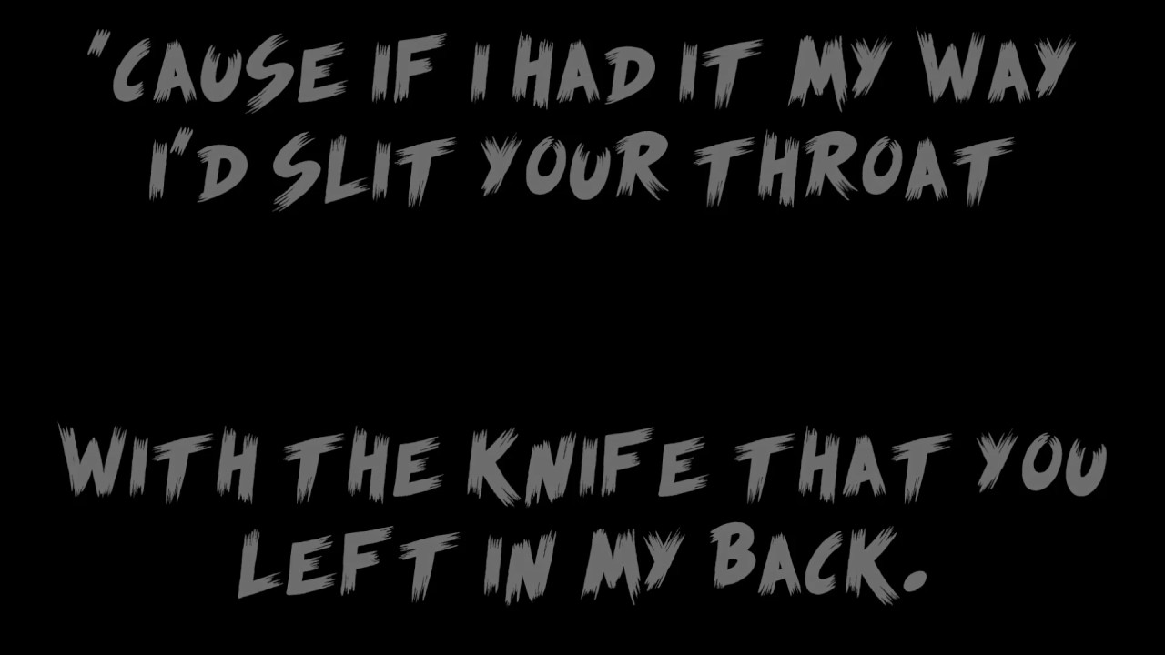 Sleep With One Eye Open Bring Me The Horizon Lyrics On Screen YouTube