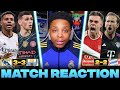Real Madrid 3-3 Man City &amp; Arsenal 2-2 Bayern | Champions League Quarter-Final Reactions 🏆🔥