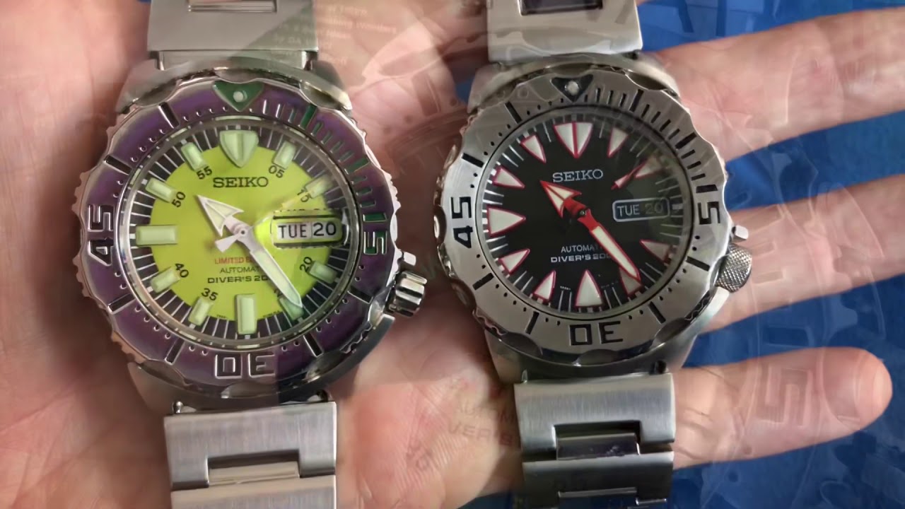 Complete Guide to First Gen Seiko Monsters. - YouTube