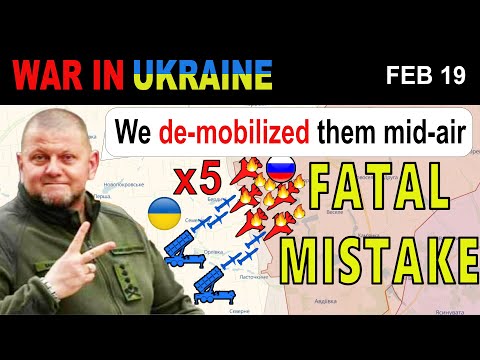 19 Feb: FOOTAGE: Five Cocky Russian Pilots VS Patriot Air Defense | War in Ukraine Explained