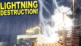 The Lightning Used Destruction Against Me... - Teardown Gameplay