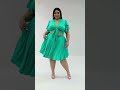 Latest plus size fashion dress for curvy women