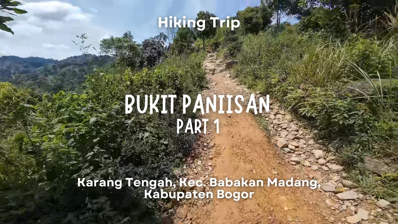 POV HIKING BUKIT PANIISAN di Sentul Bogor Part 1 | Trekking Paniisan (Travel Vlog)