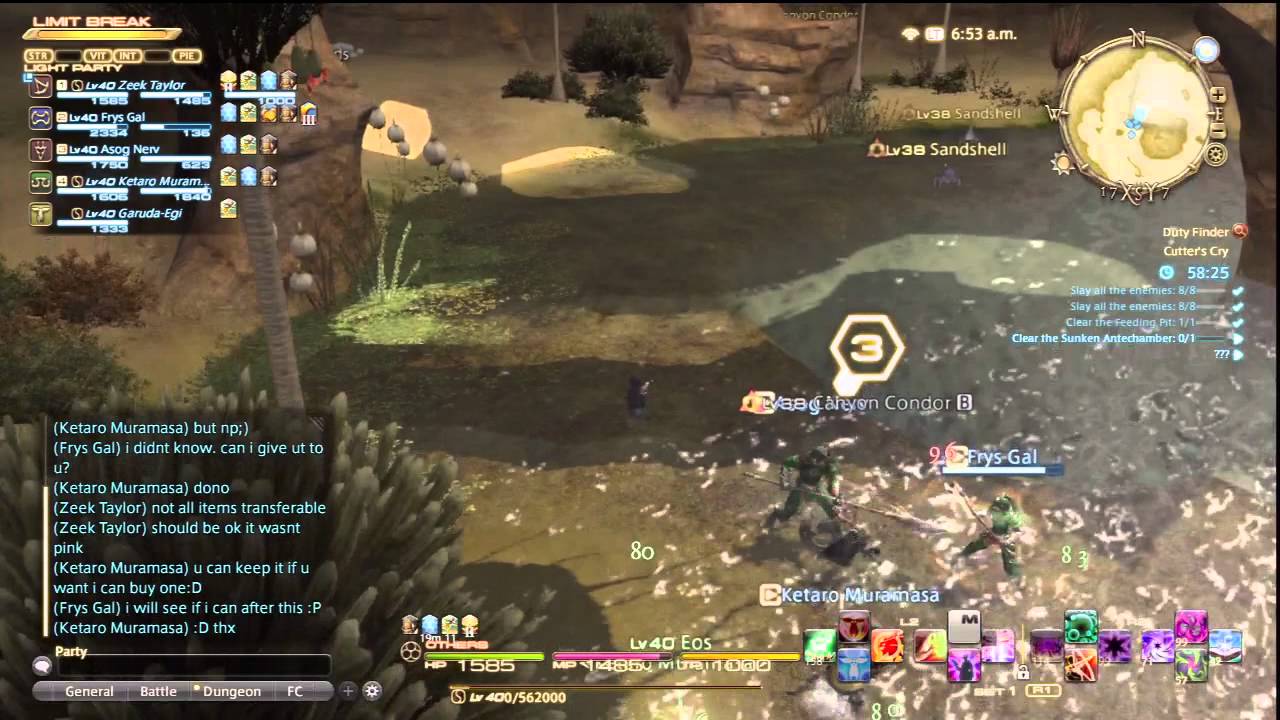 Cutter's Cry Guide / Final Fantasy Xiv Blue Mage Spells All The Job