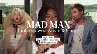 I interviewed Anya & Chris for Furiosa: A Mad Max Saga 🤩 #madmax