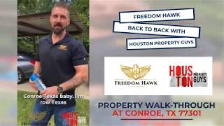 Property Walk-through in Conroe