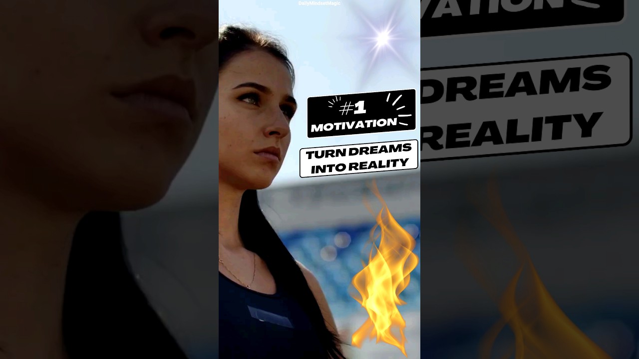🌟 Turn Dreams Into Reality | Motivational Quote | #DailyMindsetMagic