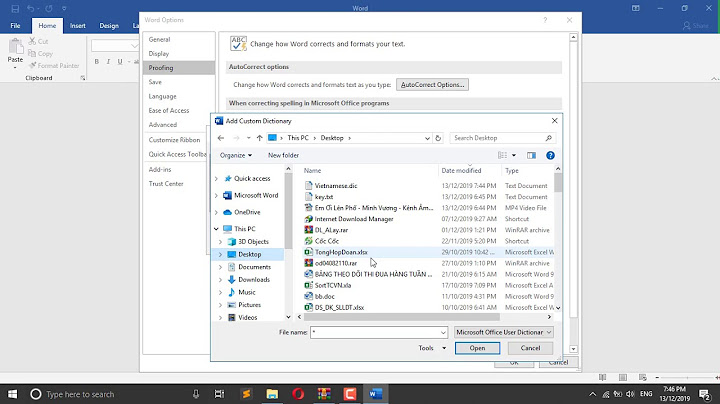 Thiết lập tự động sửa lỗi word 2007 năm 2024