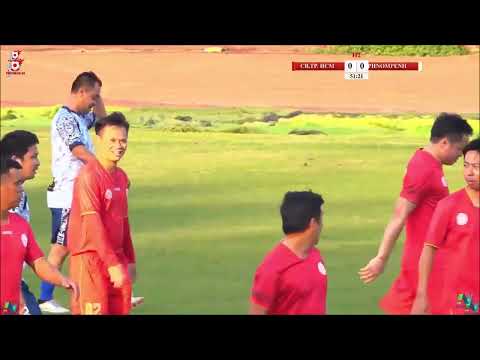 THÀNH ĐẠT(82) CB ,CCTP. HCM GHI BÀN TỪ CHẤM PENALTY MỞ TS TRẬN CB,CC TP HCM TIẾP CỰU TT PHNOMPENH.
