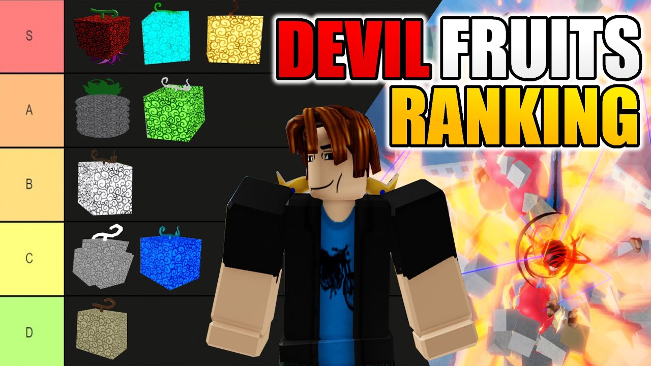 BEST Devil Fruit Tier List In Blox Fruits Update 17.3 - Ranking Every Devil  Fruit 