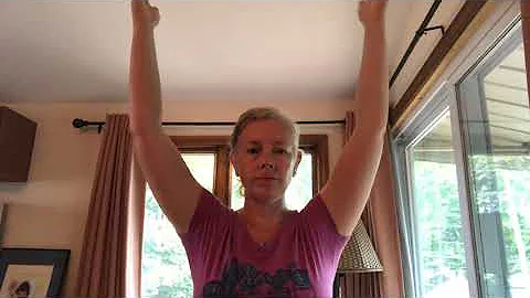 Open Your Neck and Shoulders when Bring Arms overh...
