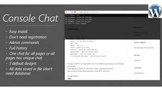 Console Chat For Wp | Codecanyon Scripts and Snippets