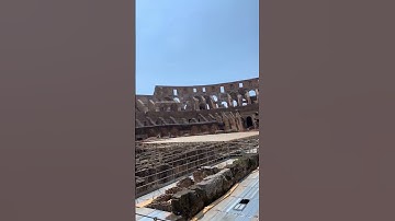 Inside of Colosseum, Rome Italy 🇮🇹