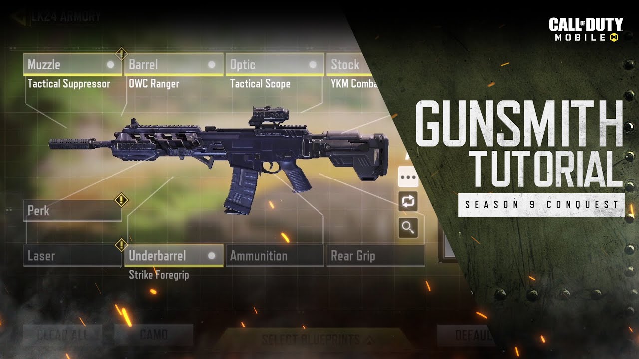 Call Of Duty Mobile: How To Use The Gunsmith - GameSpot
