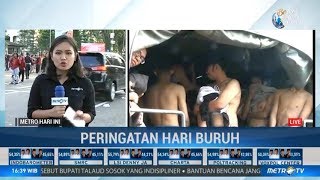 Polisi Tangkap 'Massa Hitam' yang Ricuh saat Hari Buruh di Bandung screenshot 2