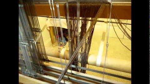 How to Weave on a Loom - Video 10 - Threading heddles on a loom Part 2