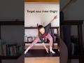 Inner thigh exercises at home