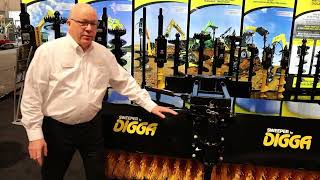 Sweeper Angle Broom for Skid Steers & Tractors | Digga