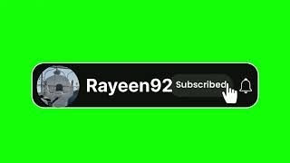 My new subscribe button