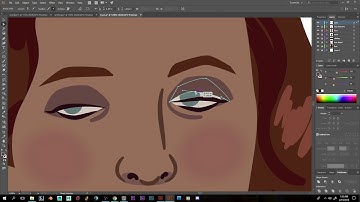 Eye Blinking Frame-by-frame Tutorial - Illustrator to Adobe Animate
