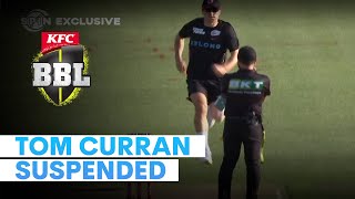 Thumbnail for Tom Curran Suspended for Umpire Intimidation