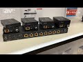 CEDIA Expo 22: J-Tech Digital Showcases JTDHDEX1x8 1x8 HDMI Extender, Splitter Solution With PoE