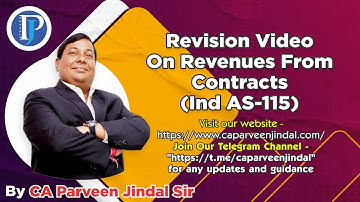 Revision Video On Revenues From Contracts (Ind AS- 115)