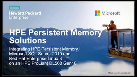 HPE Persistent Memory - performance gain with SQL Server 2019