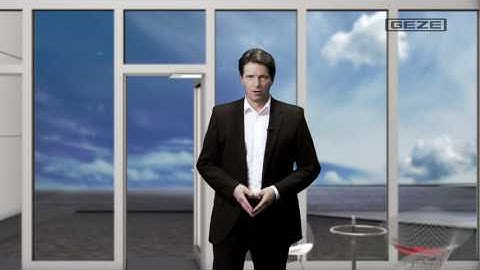 GEZE Smoke and heat extraction systems (RWA) functional demonstration