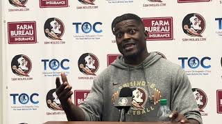 FSU Football Ernie Sims on the linebacker room identity of the bunch desire for apex predators