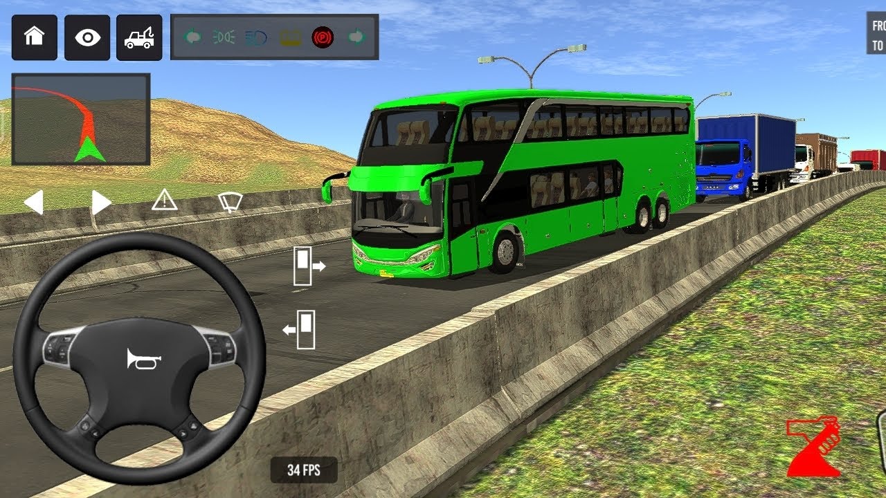 😜🔥BUS SIMULATOR INDONESIA || DRIVING EXPERIENCE || EROU COACH BUS ||🥶💥#bussimulatorindonesia #gaming