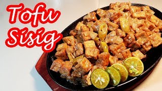 SIZZLING TOFU SISIG!!!