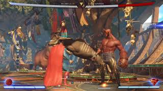 Hellboy corner leap setups.