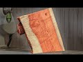 The HEART of a GIANT!– Sequoia turning on the Lathe #woodturning
