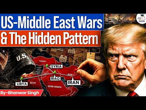 Why Every US War in the Middle East Creates Another Conflict? | By Bhanwar Singh | StudyIQ