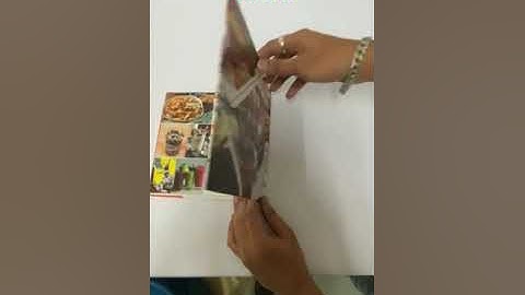 RESTAURANT MENU - BACK 2 BACK PASTING - HARD BOARD TITLE