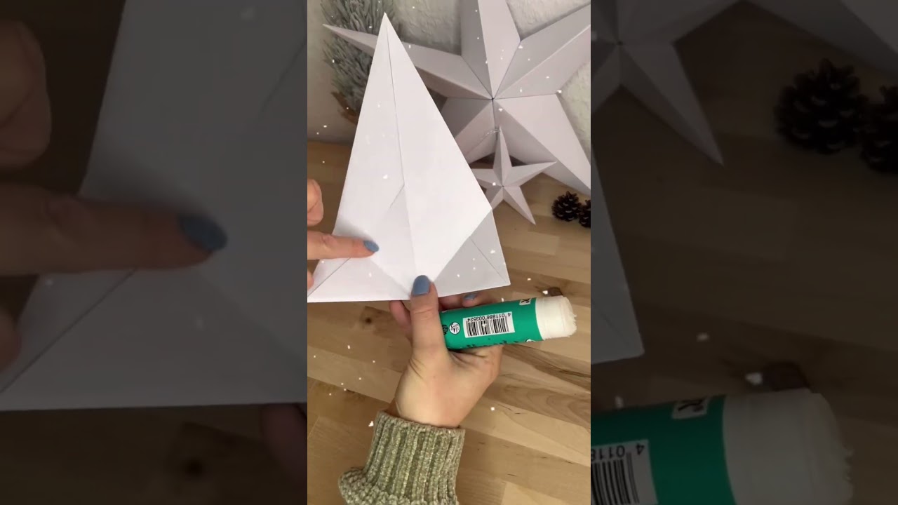 decorazioni di natale con la carta #decorazionidinatale #decorazioninatalizie #decorazioniconcarta