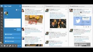 Getting your Tweetdeck set up