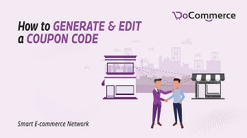 How to Generate or Edit Discount Code from the admin Panel of the Do-Commerce Store