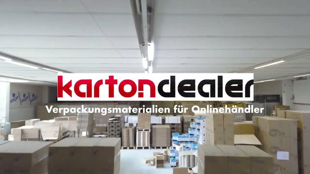 Maxibriefkarton klein (MBK) Faltanleitung - Kartondealer