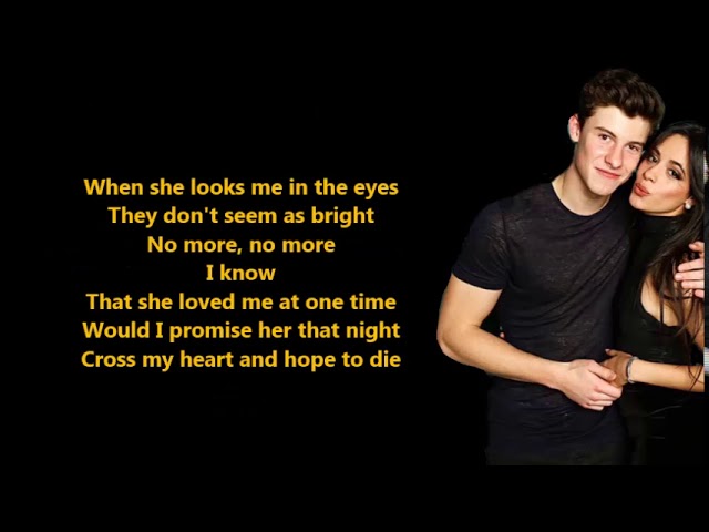 Shawn Mendes, Camila Cabello - I Know What You Did Last Summer (Lyrics