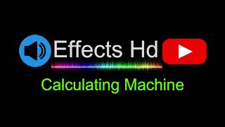 Calculating Machine - sound effects for edits #soundeffects #soundeffect