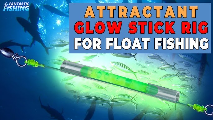 How to Setup an Attractant Glow Stick with Paternoster Rig for Beach and  Surf fishing in Night Time. 