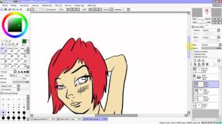 PAINTTOOL sai Tutorial - Continue on layers