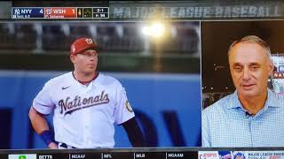 Rob Manfred explains the new 2020 MLB expanded playoffs!!