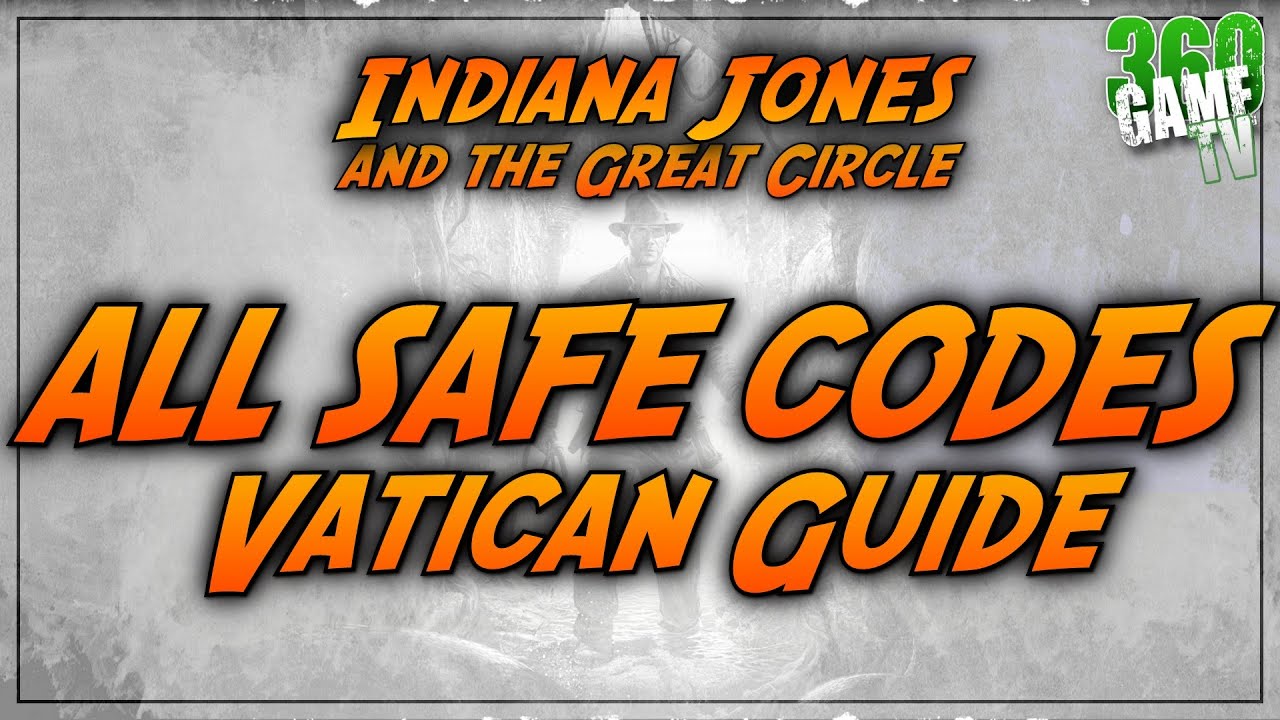 ALL Vatican SAFE CODES - Quick Guide - Indiana Jones and the Great ...