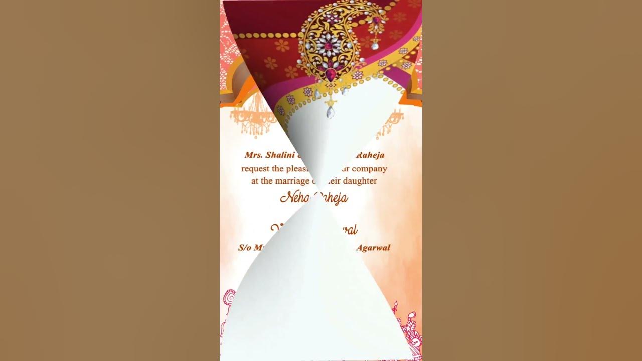 Wedding Einvite Neha Varun Wedding Digital Invitation Einvite Wedding Einvite Neha Varun Wedding Digital Invitation Einvite