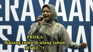 Priska Bintang Tamu Di Ulang Tahun Yayasan Maraqittalimat Ke-71